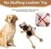 Spot Dura Fused Leather Jungle Animal Dog Toy