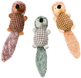 Spot Long Tail Hedgehog Plush Dog Toy