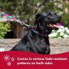 Coastal Pet Styles Adjustable Dog Collar Plaid Bones