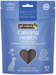 Get Naked Calming Health Dental Sticks Chicken Flavor Large