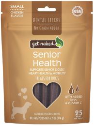 Get Naked Senior Health Dental Sticks Chicken Flavor Small