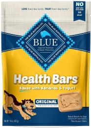 Blue Buffalo Health Bars Dog Biscuits - Baked with Bananas & Yogurt