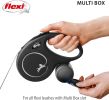 Flexi Multi Box Stores Treats or Standard Poop-Bag Rolls