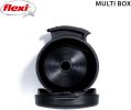 Flexi Multi Box Stores Treats or Standard Poop-Bag Rolls