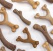 Nylabone Gourmet Style Wishbone Dog Chew Toy Chicken Flavor Large