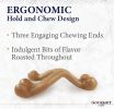 Nylabone Gourmet Style Wishbone Dog Chew Toy Chicken Flavor Large