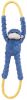 ZippyPaws Monkey RopeTugz Blue