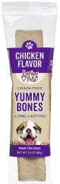 Loving Pets Grain Free Yummy Bones Chicken Flavor Filled Chew