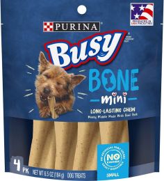 Purina Busy Bone Real Meat Dog Treats Mini (size: 6.5 oz)