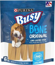 Purina Busy Bone Real Meat Dog Treats Original (size: 21 oz)