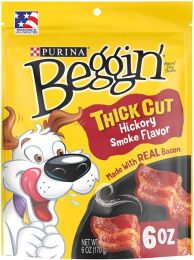 Purina Beggin' Strips Thick Cut Hickory Smoke Flavor (size: 6 oz)