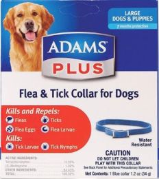 Adams Plus Flea & Tick Collar for Dogs (size: Large Dogs)