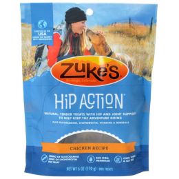 Zukes Hip Action Hip & Joint Supplement Dog Treat - Roasted Chicken Recipe (size: 6 oz)