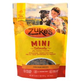 Zukes Mini Naturals Dog Treat - Roasted Chicken Recipe (size: 1 lb)