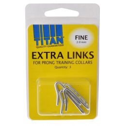Titan Extra Links for Prong Training Collars (size: Fine - 18 count)