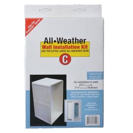 Perfect Pet All Weather Wall Installation Kit (size: Extra Large (10.5" x 15" Flap Size))