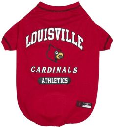Pets First Louisville Tee Shirt for Dogs and Cats (size: small)