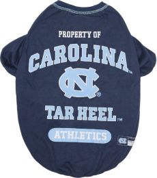 Pets First U of North Carolina Tee Shirt for Dogs and Cats (size: small)