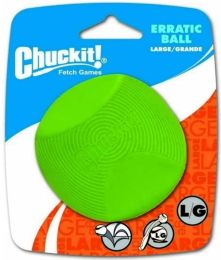 Chuckit Erratic Ball for Dogs (size: Large - 15 count)