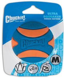 Chuckit Ultra Squeaker Ball Dog Toy (size: Medium - 3 count)
