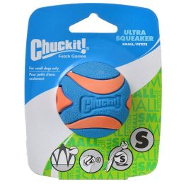 Chuckit Ultra Squeaker Ball Dog Toy (size: Small - 7 count)