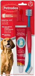 Sentry Petrodex Dental Kit for Adult Dogs (size: 3 count)
