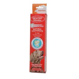 Sentry Petrodex Natural Toothpaste for Dogs Peanut Flavor (size: 12 count (12 x 2.5 oz))