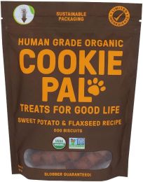 Cookie Pal Organic Dog Biscuits with Sweet Potato and Flaxseed (size: 10 oz)