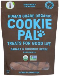 Cookie Pal Organic Dog Biscuits with Banana and Coconut (size: 90 oz (9 x 10 oz))