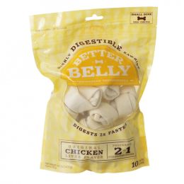 Better Belly Rawhide Chicken Liver Bones Small (size: 30 count (3 x 10 ct))
