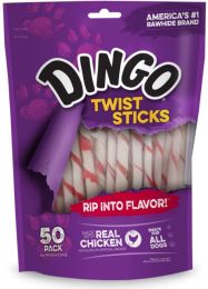 Dingo Twist Sticks with Real Chicken Regular (size: 300 count (6 x 50 ct))