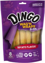 Dingo Wag'n Wraps (No China Ingredients) Slims (size: 64 count (8 x 8 ct))