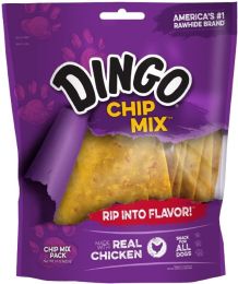 Dingo Chip Mix with Real Chicken Dog Treats (size: 48 oz (3 x 16 oz))