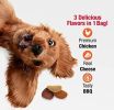 Healthy Hide Good n Tasty Triple Flavor Wavy Chips Variety Pack for Dogs