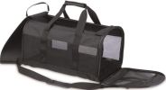 Petmate Soft Sided Kennel Cab Pet Carrier Black