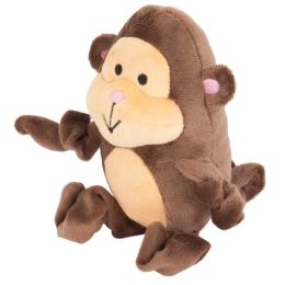 Petmate Zoobilee Stretchies Monkey Dog Toy (size: 3 count)