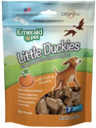 Emerald Pet Little Duckies Dog Treats with Duck and Pumpkin (size: 20 oz (4 x 5 oz))