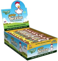 Emerald Pet Chicky Twizzies Natural Dog Chews (size: 60 count (2 x 30 ct))