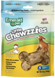 Emerald Pet Little Chewzzies Soft Training Treats Chicken Recipe (size: 30 oz (6 x 5 oz))