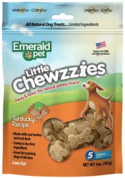 Emerald Pet Little Chewzzies Soft Training Treats Turducky Recipe (size: 30 oz (6 x 5 oz))
