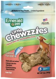 Emerald Pet Little Chewzzies Soft Training Treats Salmon Recipe (size: 30 oz (6 x 5 oz))