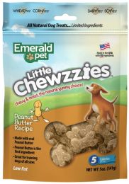 Emerald Pet Little Chewzzies Soft Training Treats Peanut Butter Recipe (size: 30 oz (6 x 5 oz))