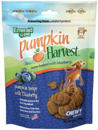 Emerald Pet Pumpkin Harvest Oven Baked Dog Treats with Blueberry (size: 24 oz (4 x 6 oz))