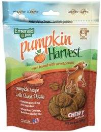 Emerald Pet Pumpkin Harvest Oven Baked Dog Treats with Sweet Potato (size: 24 oz (4 x 6 oz))