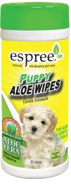 Espree Puppy Aloe Wipes Gental Formula Baby Powder Fragrance (size: 150 count (3 x 50 ct))