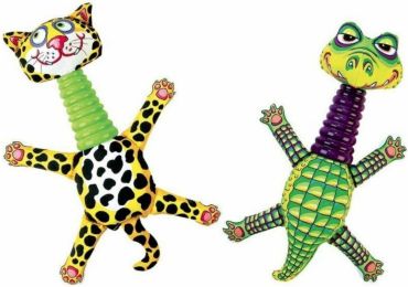 Fat Cat Rubber Neckers Dog Toy Assorted Styles (size: 3 count)