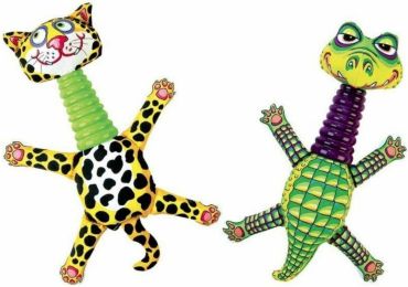 Fat Cat Rubber Neckers Dog Toy Assorted Styles (size: 3 count)
