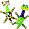 Fat Cat Rubber Neckers Dog Toy Assorted Styles