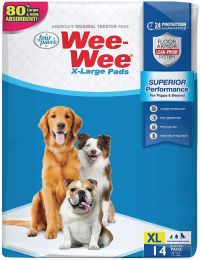 Four Paws X-Large Wee Wee Pads for Dogs (size: 42 count (3 x 14 ct))