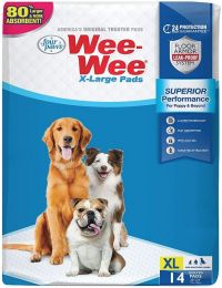 Four Paws X-Large Wee Wee Pads for Dogs (size: 42 count (3 x 14 ct))